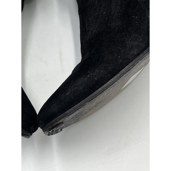 Saint Laurent Blake Jodhpur Womens Black Suede Ankle Bootie Sz IT 36/ US 5.5 - Picture 13 of 16